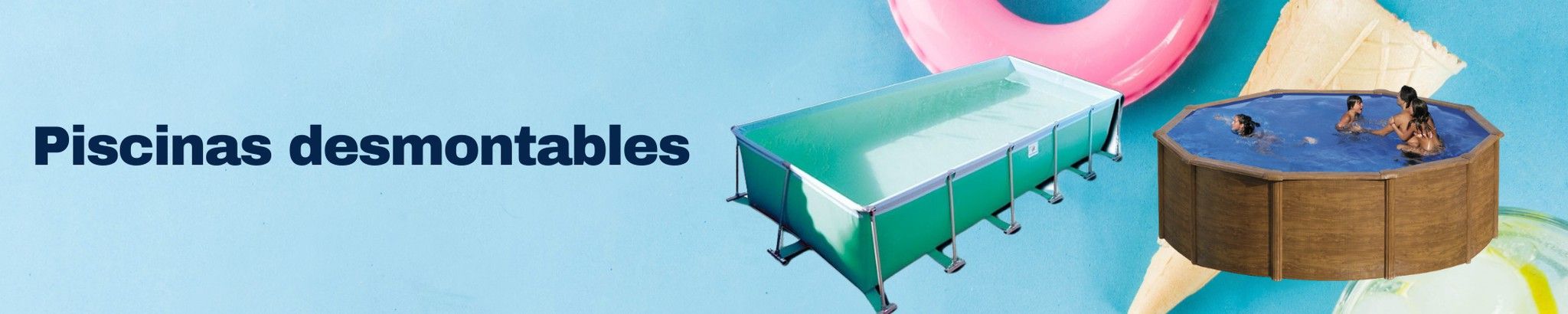 Piscinas desmontables