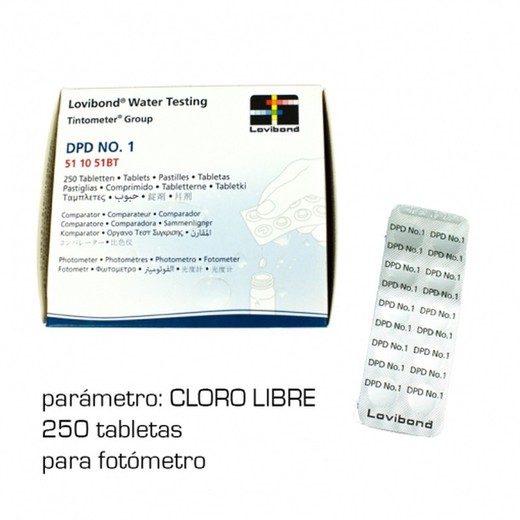 Dpd Nº1 Fotometro Lovibond 250U