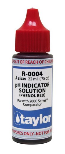 Ph Indicador Rojo Fenol  22Ml  Taylor