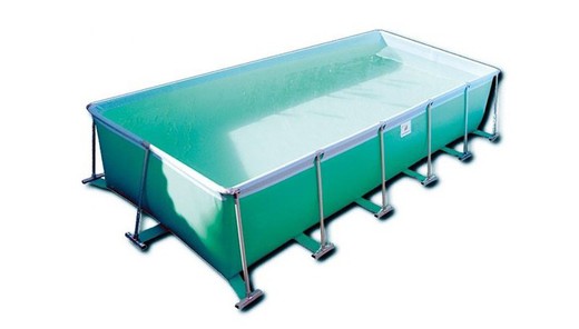 Piscina Desmontable Rectangular Nerea Iaso