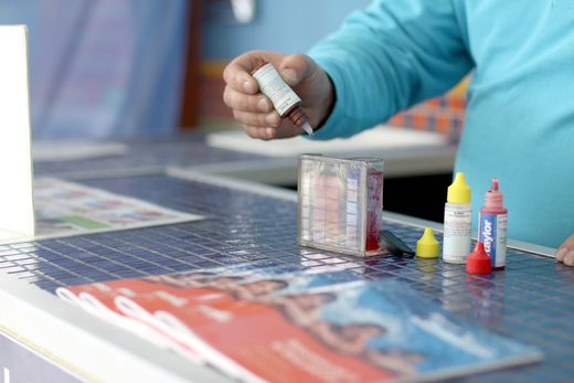 Reactivos para test manuales