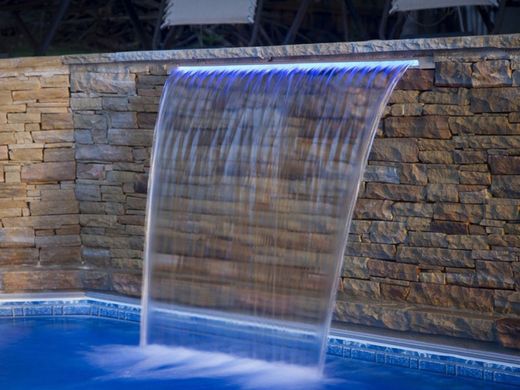 Cascada Laminar Con Led