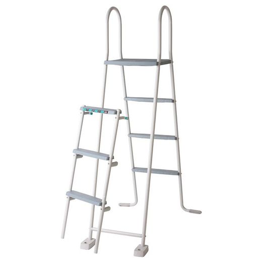 Escalera De Seguridad Para Piscinas Elevadas De 120 Y 130 Cm