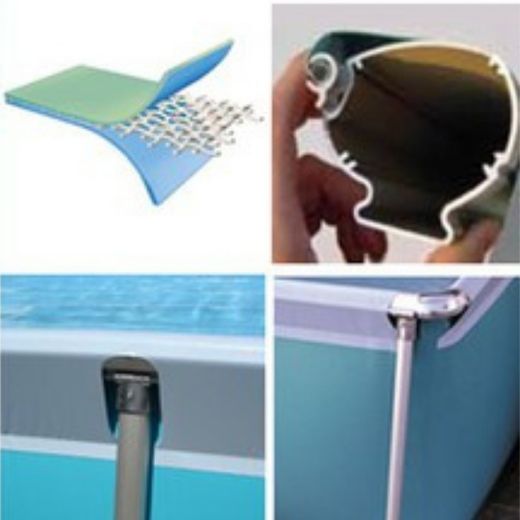 Piscina elevada Nerea-1 + Depurador + Skimmer + escalera
