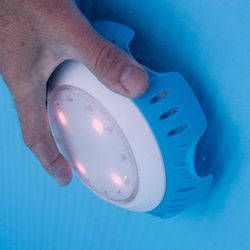 Proyector Led Blanco Para Conectar En Válvula De Retorno