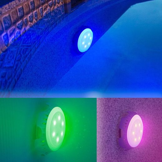 Proyector Led Color Para Conectar En Válvula De Retorno